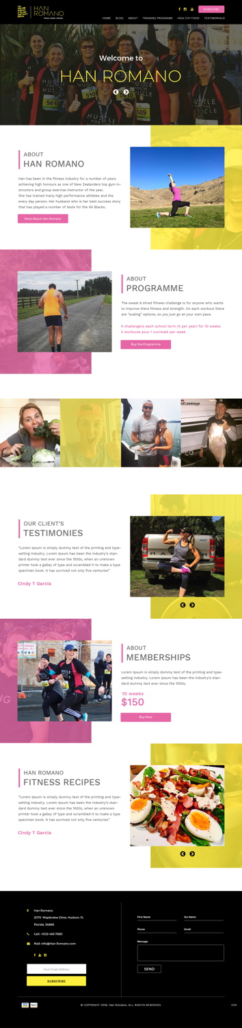 Web Design by pb for this project | Design #18810079