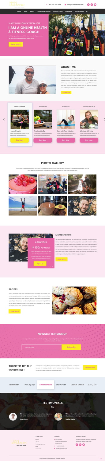 Web Design by pb for this project | Design #18816328