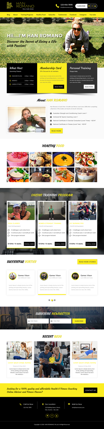Web Design by rightway for this project | Design #18810460
