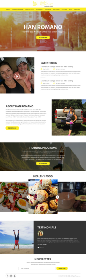 Web-Design von rightway für dieses Projekt | Design: #18810463