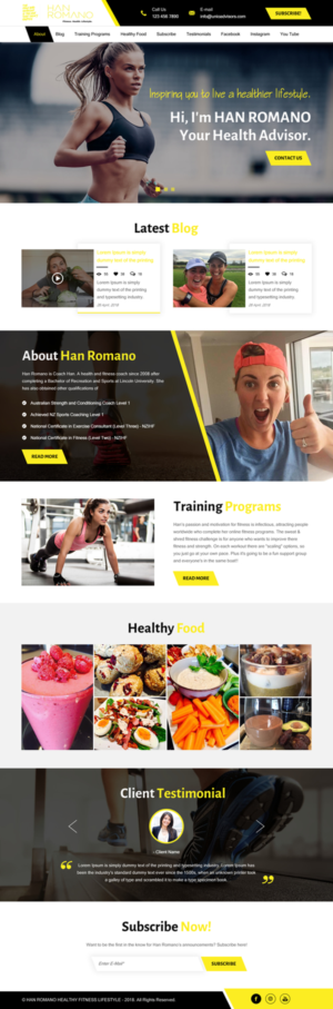 Web-Design von rightway für dieses Projekt | Design: #18810473