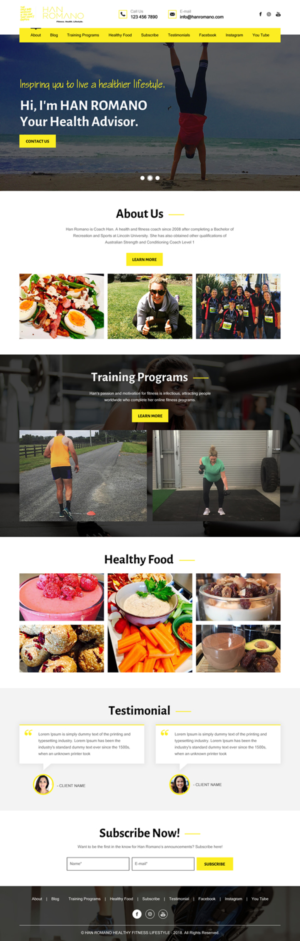 Web Design by rightway for this project | Design: #18810474