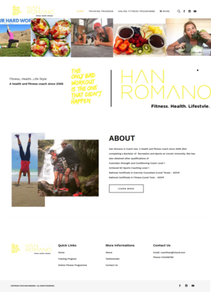 Web-Design von CharaFathimalil für dieses Projekt | Design: #18802906