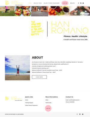Web-Design von CharaFathimalil für dieses Projekt | Design: #18803548