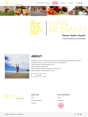 Web-Design von CharaFathimalil für dieses Projekt | Design: #18804230