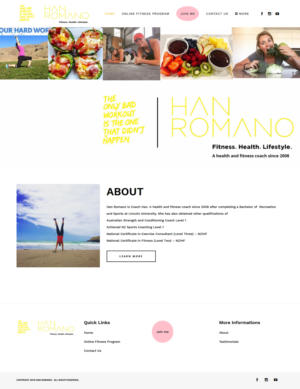 Web-Design von CharaFathimalil für dieses Projekt | Design: #18806055