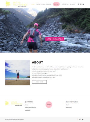 Web-Design von CharaFathimalil für dieses Projekt | Design: #18812606