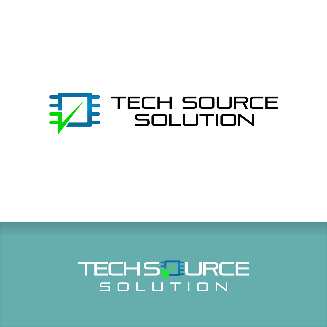 Logo Design by Arham Hidayat for Tech Source Solution | Design #18855284