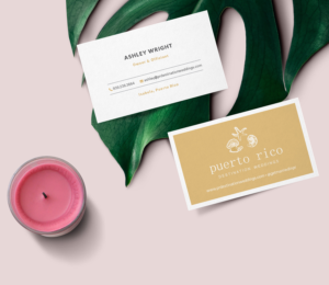 Business Card Design by Tilt for Puerto Rico Destination Weddings | Design: #18802065