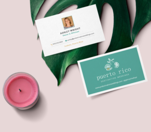 Business Card Design by Tilt for Puerto Rico Destination Weddings | Design: #18802121