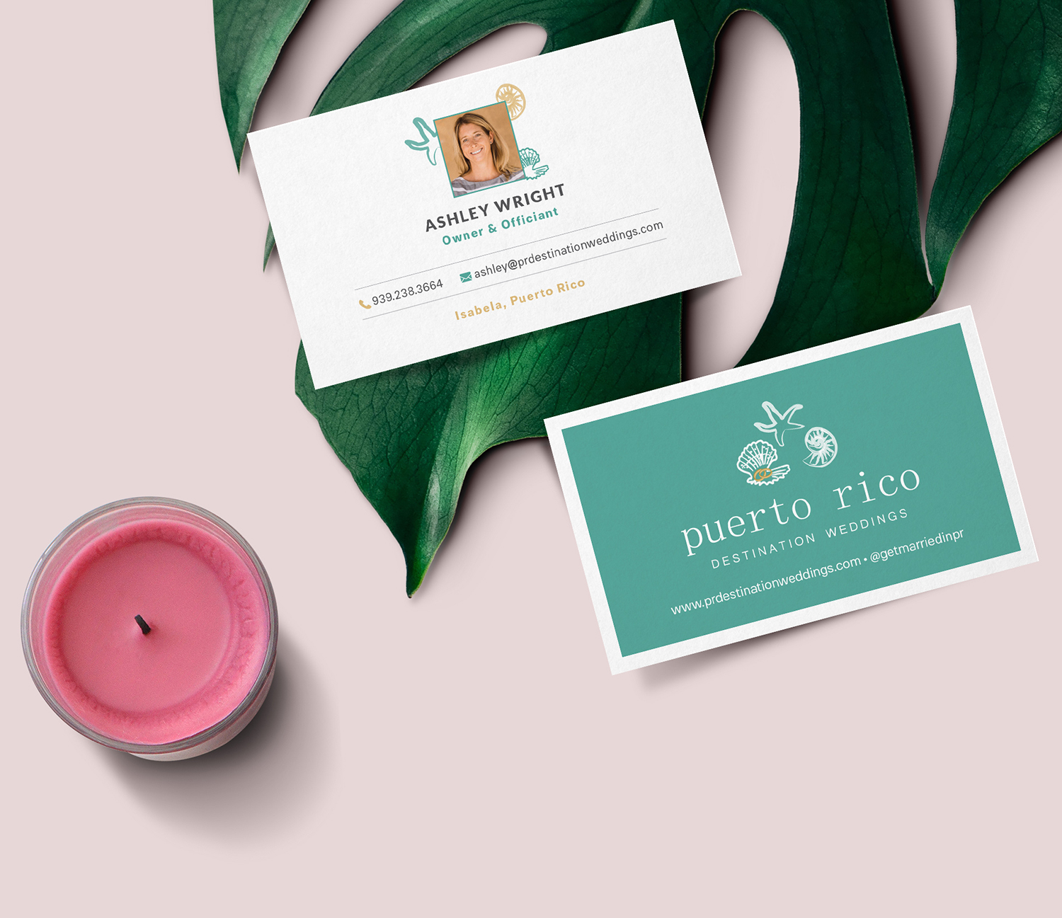 Visitenkarten-Design von Tilt für Puerto Rico Destination Weddings | Design #18802123