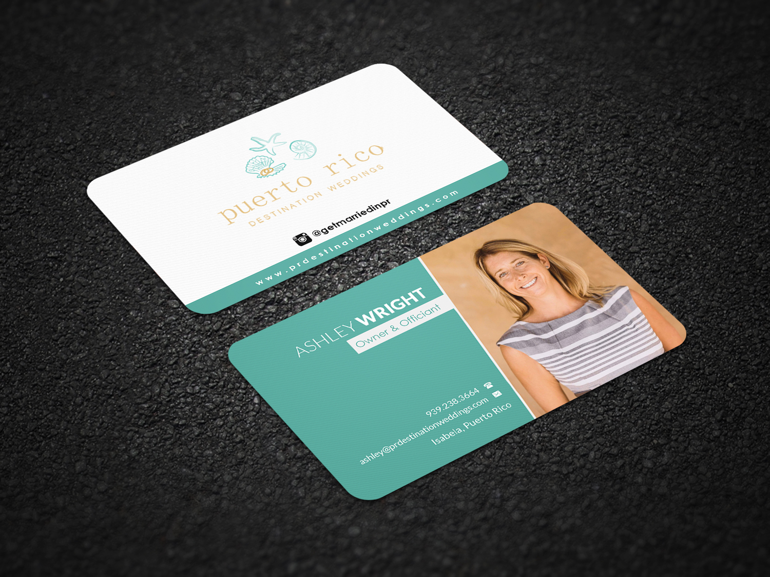 Design de Carte de Visite par Pointless Pixels India pour Puerto Rico Destination Weddings | Design #18804068