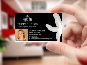 Business Card Design by Creations Box 2015 for Puerto Rico Destination Weddings | Design: #18814503