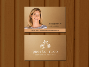 Business Card Design by Creations Box 2015 for Puerto Rico Destination Weddings | Design: #18814505