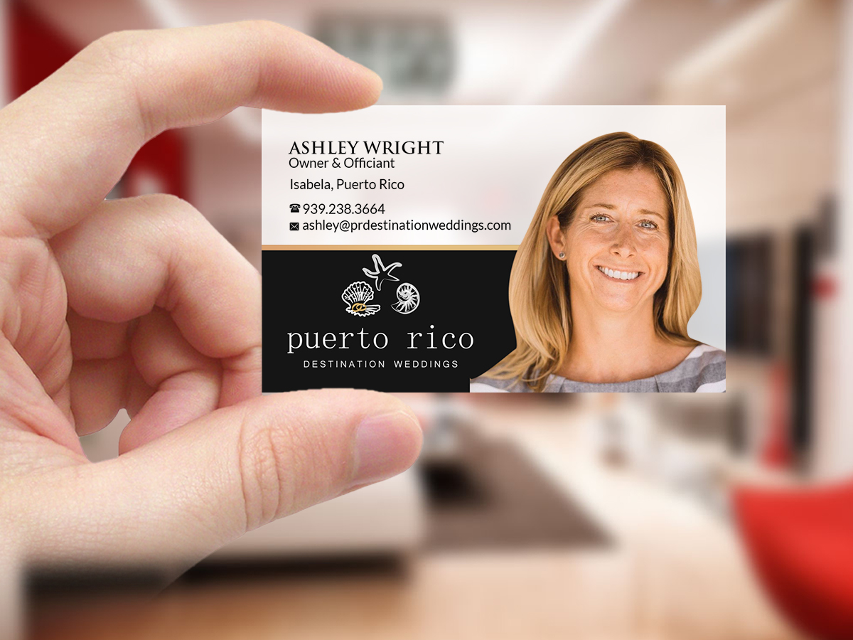 Diseño de Tarjeta de Presentación por Creations Box 2015 para Puerto Rico Destination Weddings | Diseño #18814506