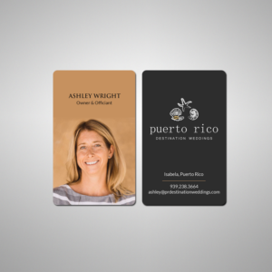 Business Card Design by Creations Box 2015 for Puerto Rico Destination Weddings | Design: #18814508
