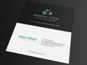 Business Card Design by chandrayaan.creative for Puerto Rico Destination Weddings | Design: #18803382
