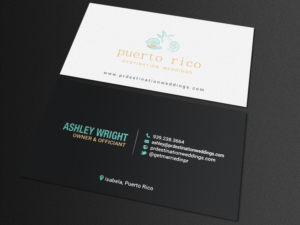 Business Card Design by chandrayaan.creative for Puerto Rico Destination Weddings | Design: #18803385
