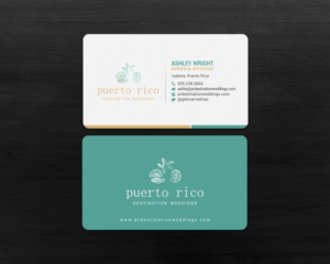 Business Card Design by chandrayaan.creative for Puerto Rico Destination Weddings | Design: #18803387