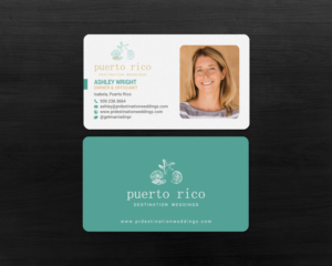 Business Card Design by chandrayaan.creative for Puerto Rico Destination Weddings | Design: #18803388