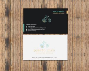 Business Card Design by chandrayaan.creative for Puerto Rico Destination Weddings | Design: #18803418