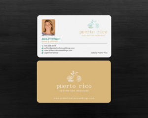 Business Card Design by chandrayaan.creative for Puerto Rico Destination Weddings | Design: #18804588
