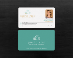 Business Card Design by chandrayaan.creative for Puerto Rico Destination Weddings | Design: #18804589