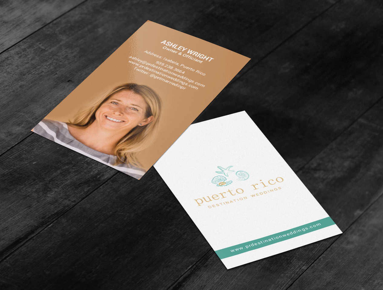 Business Card Design by chandrayaan.creative for Puerto Rico Destination Weddings | Design #18804598