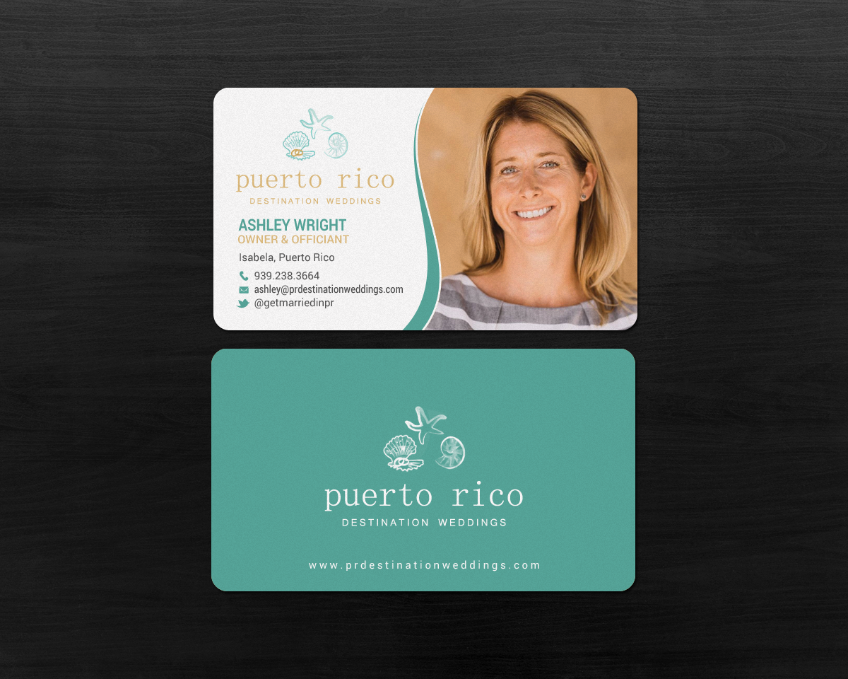 Business Card Design by chandrayaan.creative for Puerto Rico Destination Weddings | Design #18804629