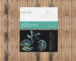 Business Card Design by chandrayaan.creative for Puerto Rico Destination Weddings | Design: #18804642