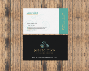 Business Card Design by chandrayaan.creative for Puerto Rico Destination Weddings | Design: #18804648