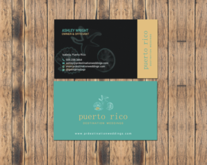 Business Card Design by chandrayaan.creative for Puerto Rico Destination Weddings | Design: #18804650