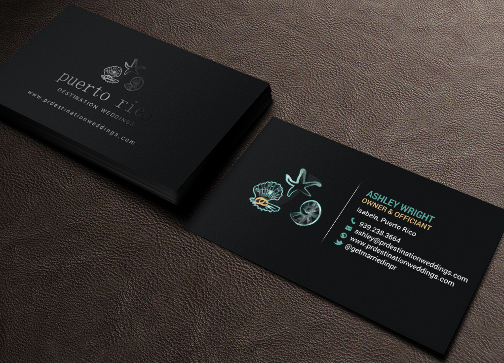 Business Card Design by chandrayaan.creative for Puerto Rico Destination Weddings | Design #18807268