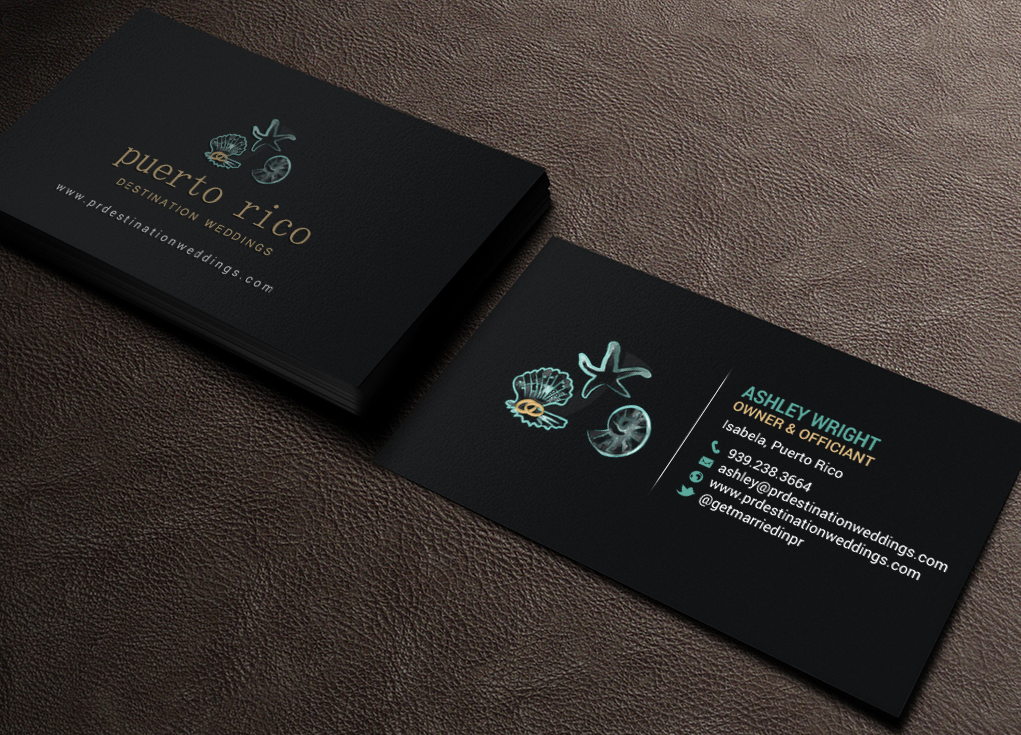 Business Card Design by chandrayaan.creative for Puerto Rico Destination Weddings | Design #18807269