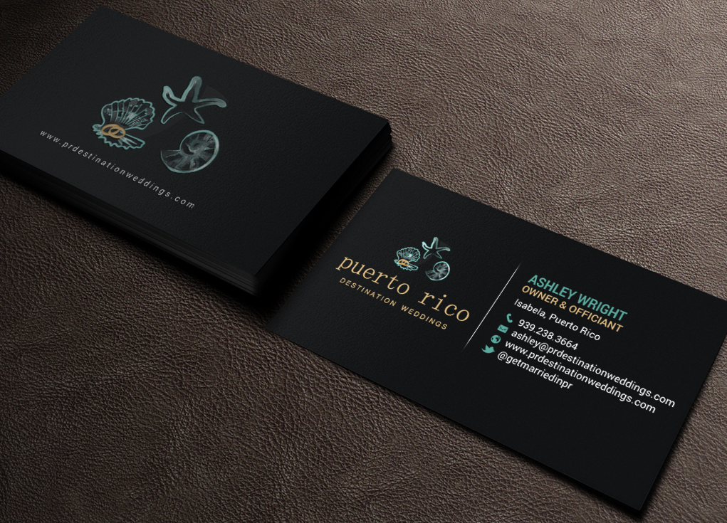 Business Card Design by chandrayaan.creative for Puerto Rico Destination Weddings | Design #18807270