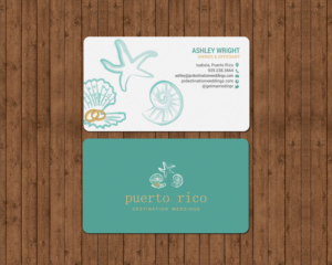 Business Card Design by chandrayaan.creative for Puerto Rico Destination Weddings | Design: #18817531