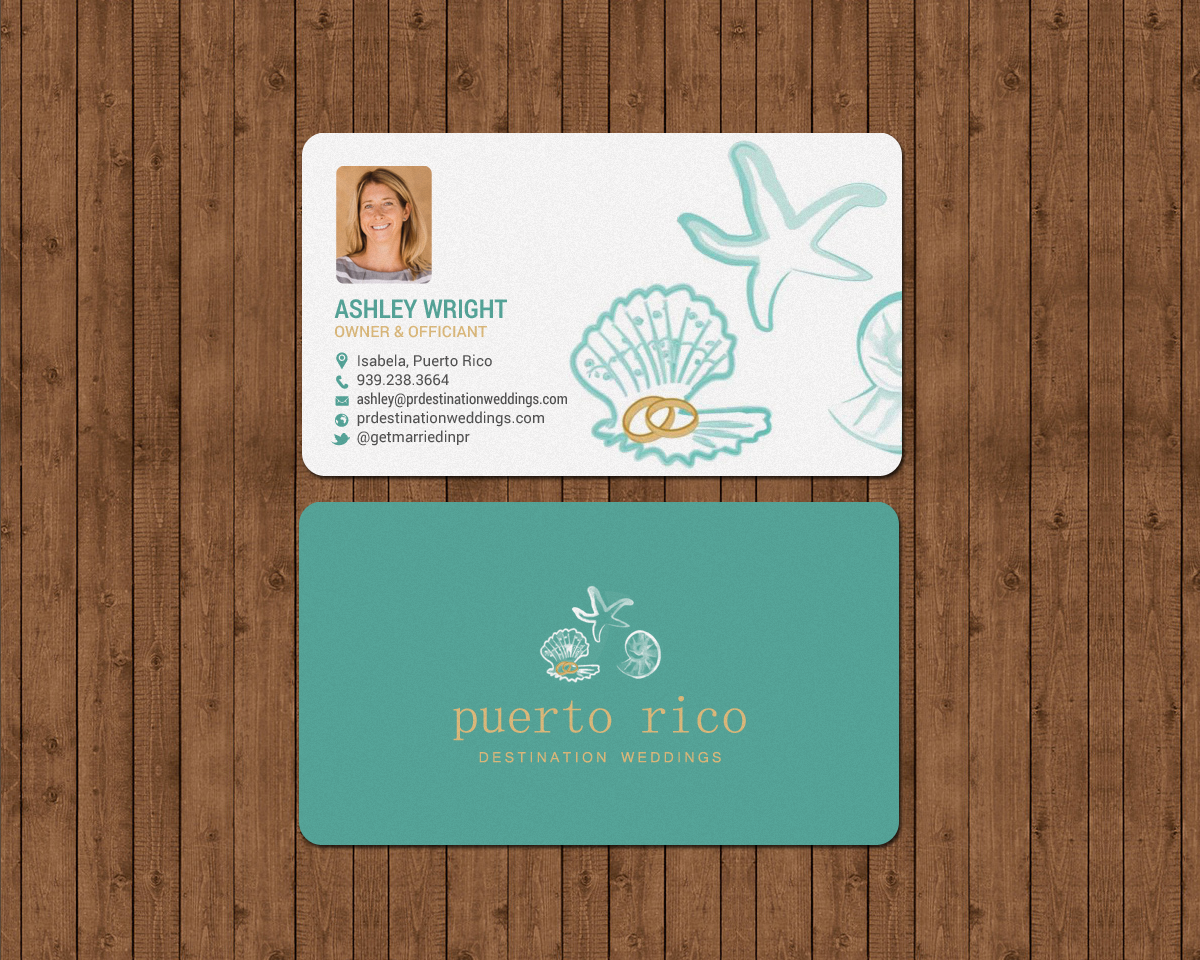 Business Card Design by chandrayaan.creative for Puerto Rico Destination Weddings | Design #18817534