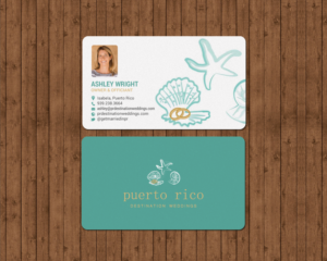 Business Card Design by chandrayaan.creative for Puerto Rico Destination Weddings | Design: #18817534