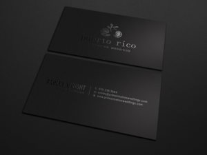 Business Card Design by Tripti Ranjan Gain for Puerto Rico Destination Weddings | Design: #18806918
