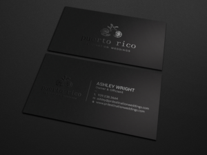 Business Card Design by Tripti Ranjan Gain for Puerto Rico Destination Weddings | Design: #18806926