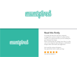 Mumspired | Logo Design by Atvento Graphics