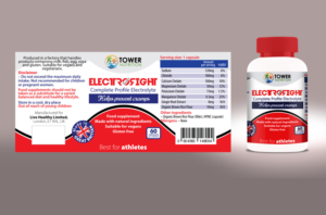 Label Design by Impressive Solutions for Tower Nutrition | Design: #18826628