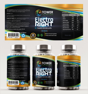 Label Design by SAI DESIGNS for Tower Nutrition | Design: #18857293