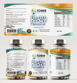 Label Design by SD WEBCREATION for Tower Nutrition | Design #18875805