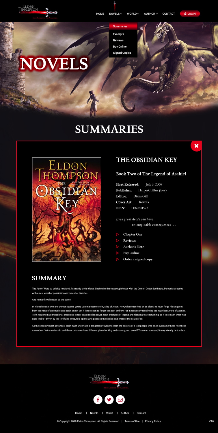 Diseño Web por pb para Eldon Thompson | Diseño #18944759