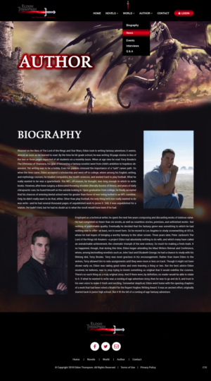 Web Design par pb pour Eldon Thompson | Design : #18960837