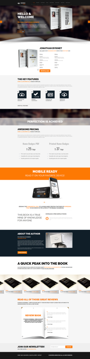 Web Design by farins88 for Eldon Thompson | Design: #18806407