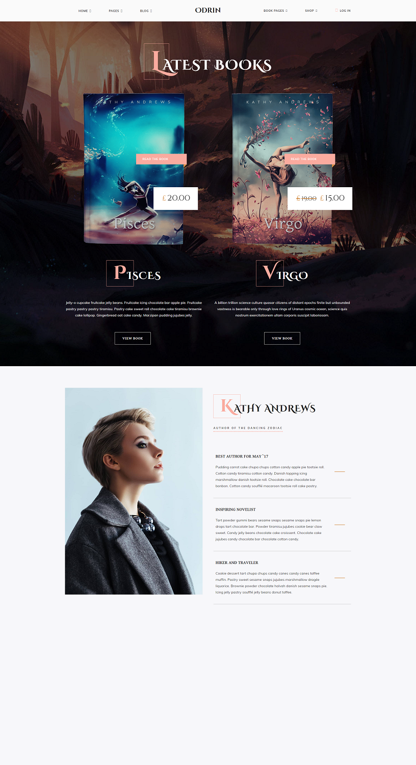 Web Design by farins88 for Eldon Thompson | Design #18806410