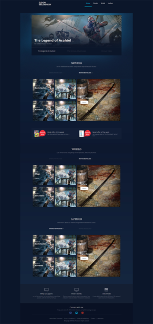 Web Design by insert name here for Eldon Thompson | Design #18858619