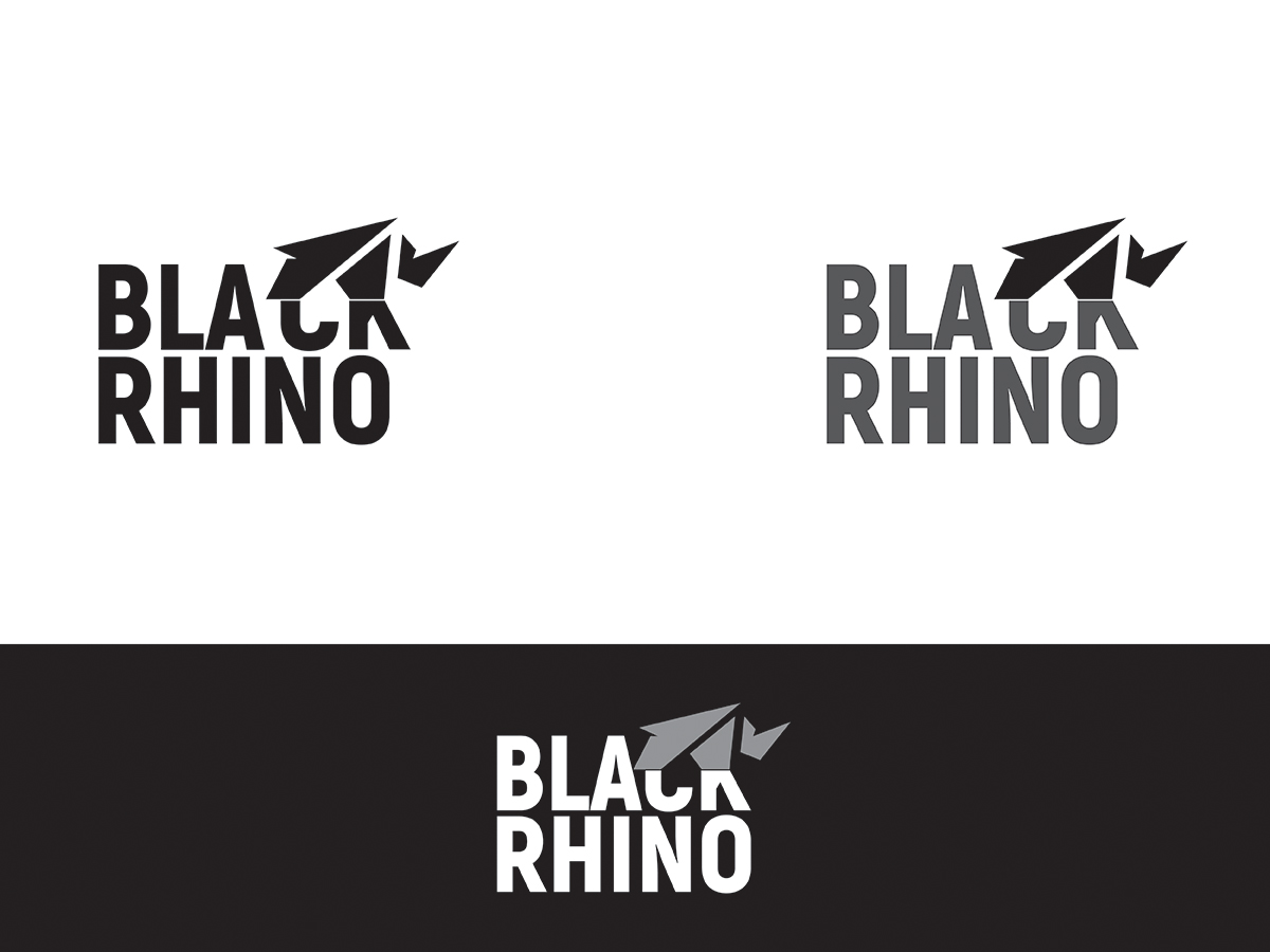Logo Design by Filip M for Black Rhino Gymwear | Design #18853403